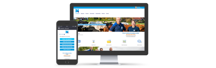 Zet uw vitale bedrijfsinformatie in ons klantportaal!